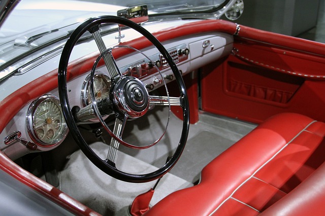 foto kokpit samoch�d kabriolet