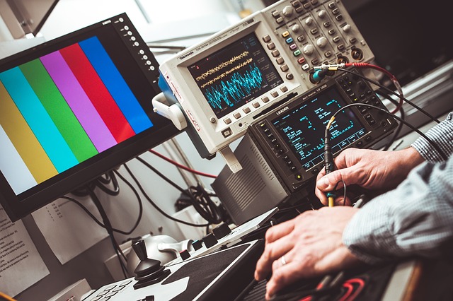 foto elektroniczny sprzęt pomiarowy